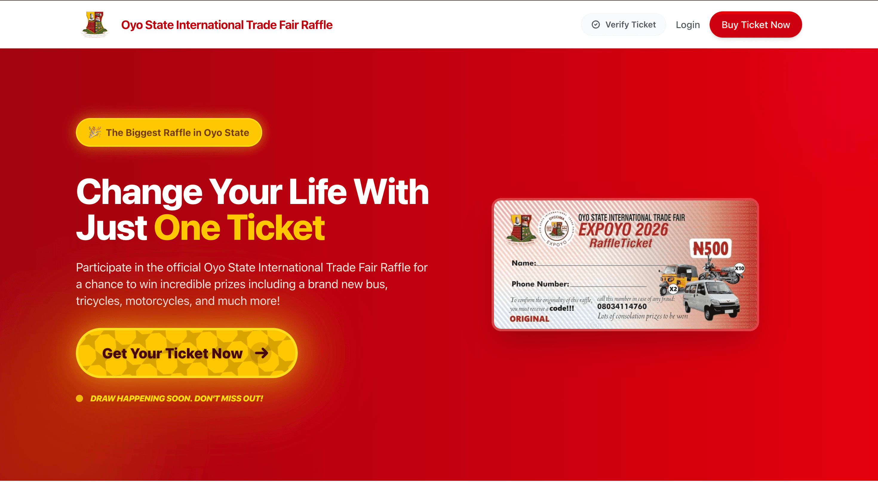 Oyo State Raffle